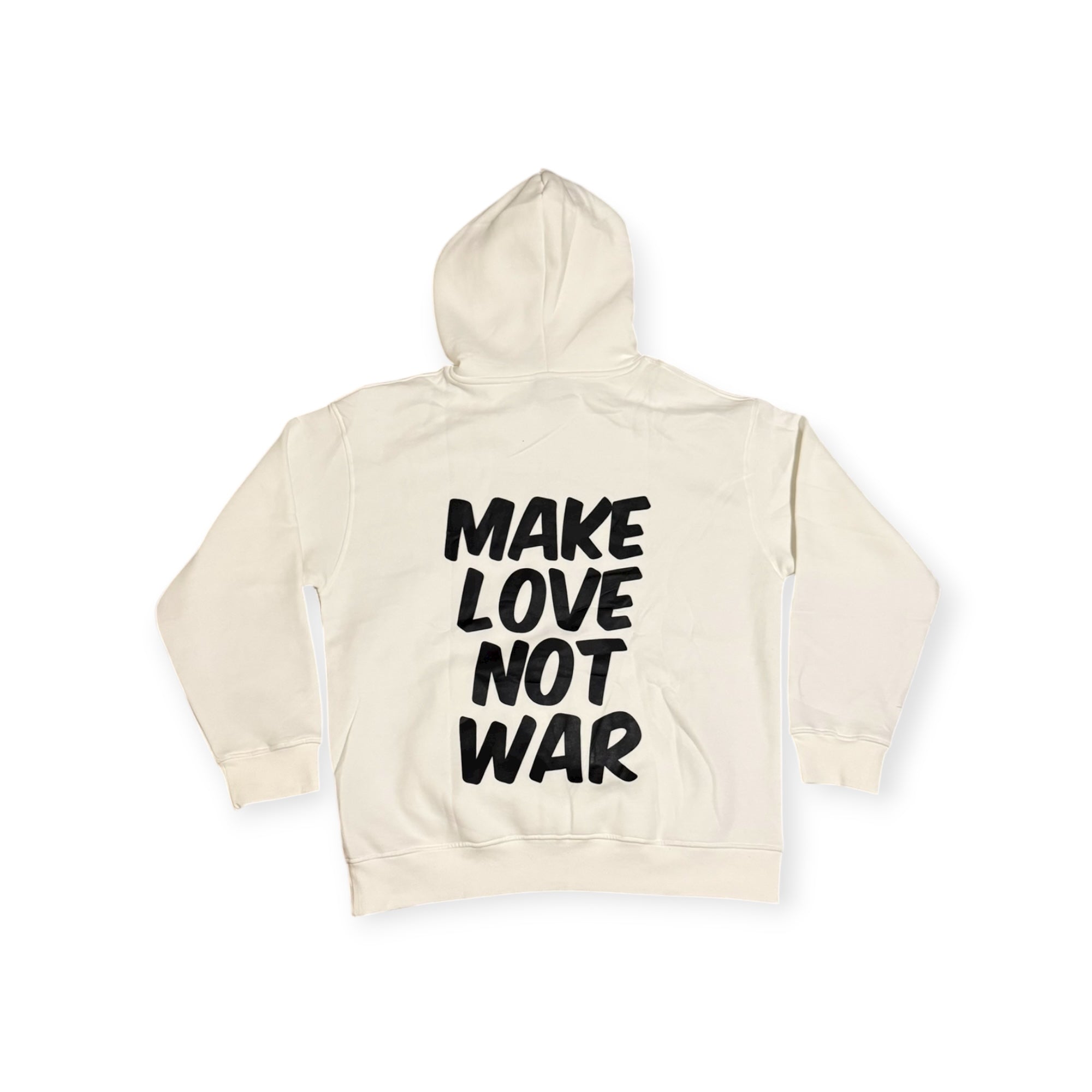 Make Love Not War (MLNW) Pullover - White