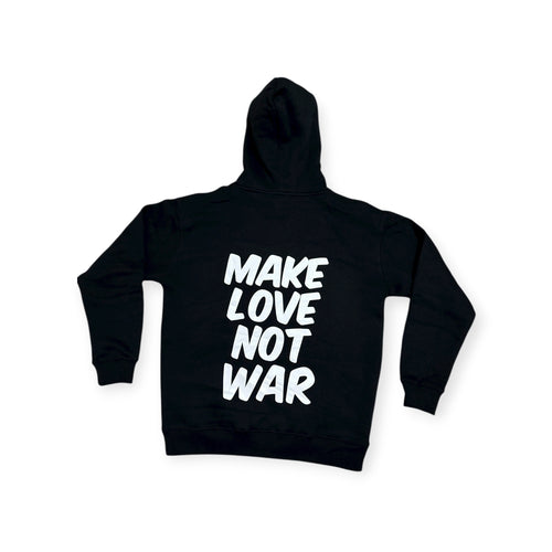 Make Love Not War (MLNW) Pullover - Black
