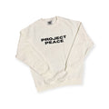 Make Love Not War (MLNW) Crewneck - White